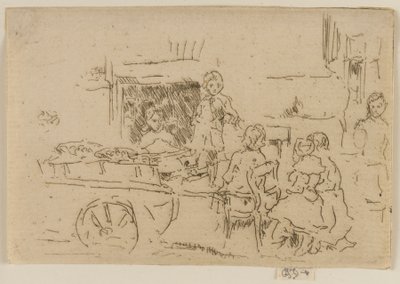 Gyermekgyümölcs Barrow, 1887. alkotó: James Abbott McNeill Whistler