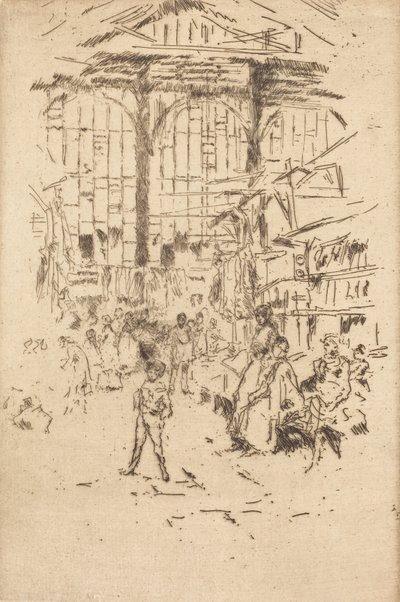 Ruhabörze, II. sz., c. 18861888. alkotó: James Abbott McNeill Whistler