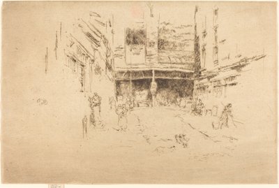 Ruhabörze, I. szám, 1887. alkotó: James Abbott McNeill Whistler