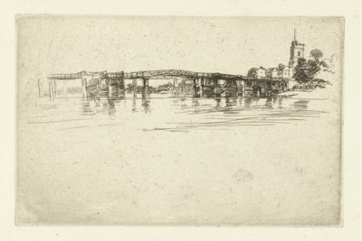 A Little Putney Bridge A kis Putney alkotó: James Abbott McNeill Whistler