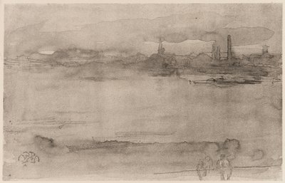 Kora reggel, 1878. alkotó: James Abbott McNeill Whistler