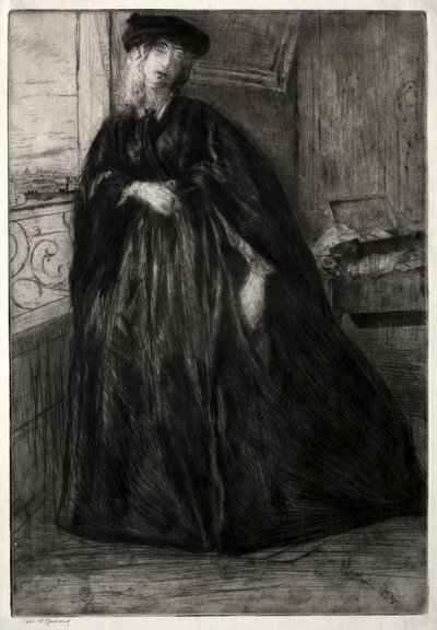 Finette, 1859. alkotó: James Abbott McNeill Whistler