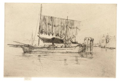 Halászhajó, 1879-80 alkotó: James Abbott McNeill Whistler