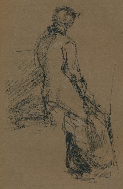 Formatanulmány. c1868 alkotó: James Abbott McNeill Whistler