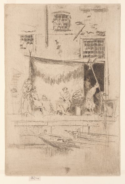 Gyümölcs stand alkotó: James Abbott McNeill Whistler