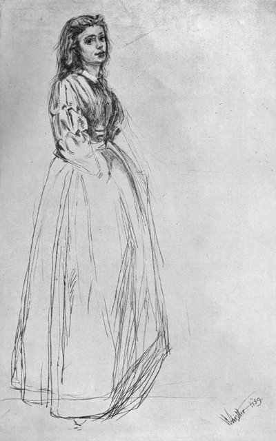 Képregény, álló 1859 1904. alkotó: James Abbott McNeill Whistler