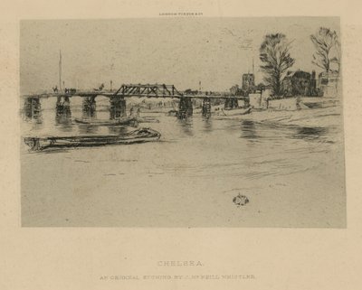 A Chelsea általános képe alkotó: James Abbott McNeill Whistler