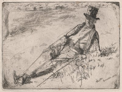 Greenwich nyugdíjas, 1859. alkotó: James Abbott McNeill Whistler