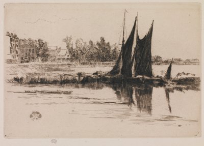 Hurlingham, 1879. alkotó: James Abbott McNeill Whistler