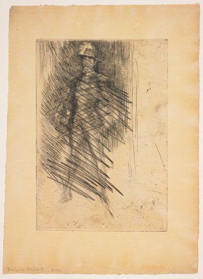 Irving als Philipp von Spanien, Nr. 2 alkotó: James Abbott McNeill Whistler