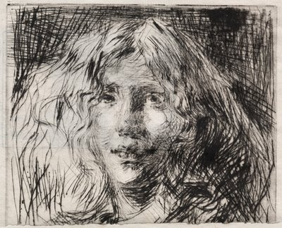 Joanna Hefferman: Az ír szépség, 1866. alkotó: James Abbott McNeill Whistler