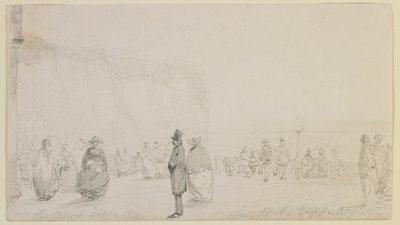The Coasts at Dieppe, 1857. alkotó: James Abbott McNeill Whistler