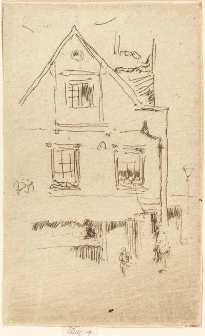 A kis Maunderé. alkotó: James Abbott McNeill Whistler