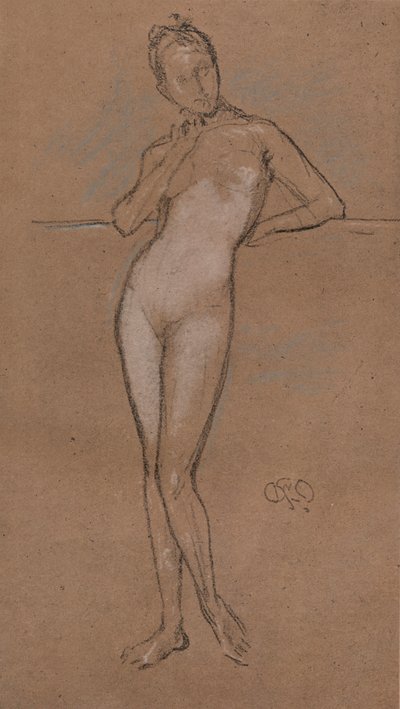 Kis akt, 1888 alkotó: James Abbott McNeill Whistler