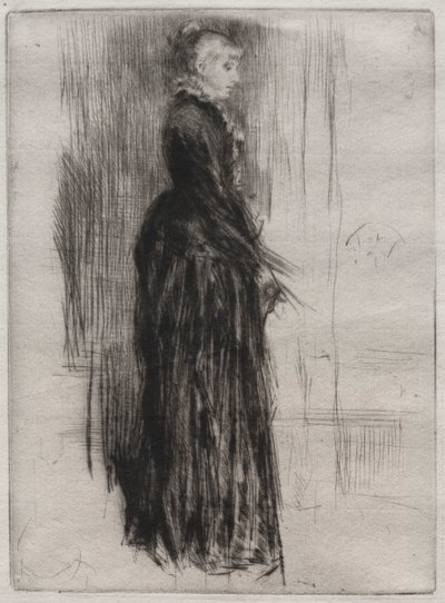 Kis bársony ruha. alkotó: James Abbott McNeill Whistler