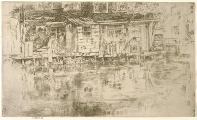 Long House, Dyers, Amszterdam, 1889 alkotó: James Abbott McNeill Whistler