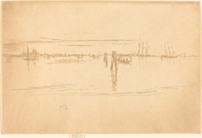 Hosszú lagúna, 1880. alkotó: James Abbott McNeill Whistler