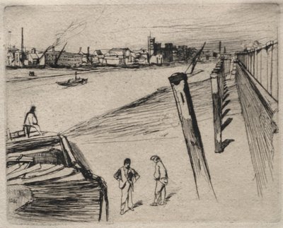 Millbank, 1861. alkotó: James Abbott McNeill Whistler