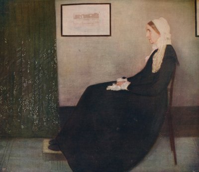 Anyám, 1871, c1915 alkotó: James Abbott McNeill Whistler