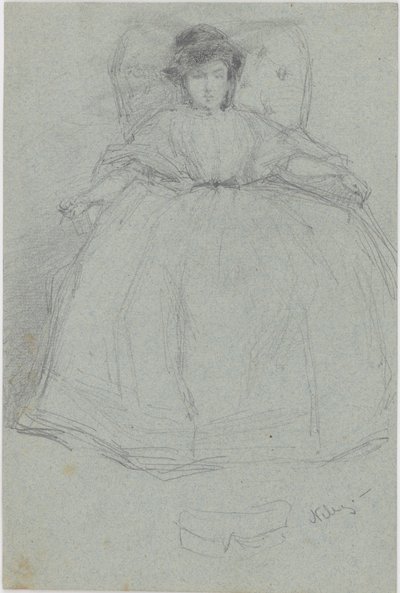 Nelly, 1867-1870. alkotó: James Abbott McNeill Whistler