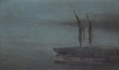 "Nocturne", 1854-1903 alkotó: James Abbott McNeill Whistler