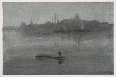 Nocturne, 1878. alkotó: James Abbott McNeill Whistler