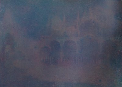 Noktürn: kék és arany, Szent Márk, Velence, 1880, 1904 alkotó: James Abbott McNeill Whistler