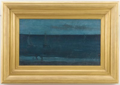 Noktürn: kék és ezüst – Bognor, 1871-1876. alkotó: James Abbott McNeill Whistler