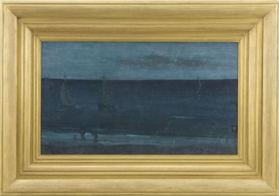 Noktürn: kék és ezüst – Bognor, 1871-76 alkotó: James Abbott McNeill Whistler