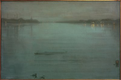 Nocturne: Cremorne Lights alkotó: James Abbott McNeill Whistler