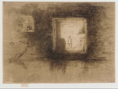 Nocturne: Kemence, 1879-1880. alkotó: James Abbott McNeill Whistler
