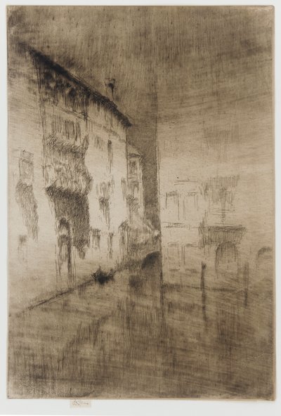 Nocturne: Paloták, 1879-1880. alkotó: James Abbott McNeill Whistler