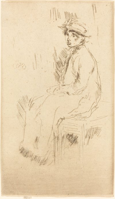 Nóra Quinn. alkotó: James Abbott McNeill Whistler