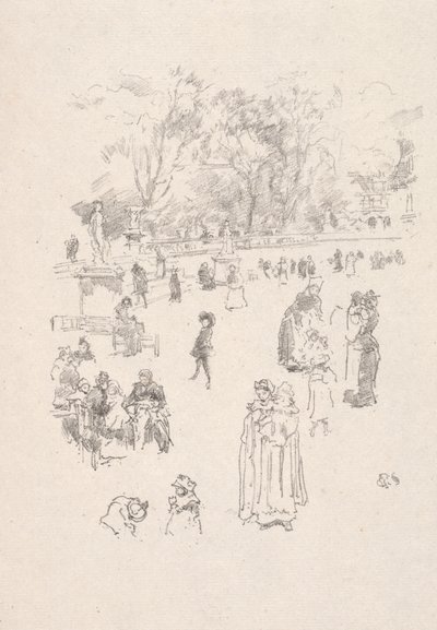 Dajkák, 1894. alkotó: James Abbott McNeill Whistler