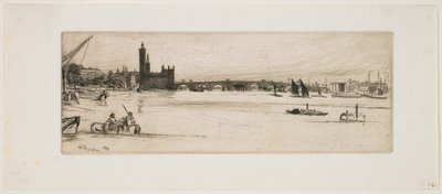 A régi Westminster híd alkotó: James Abbott McNeill Whistler