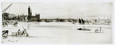 Régi Westminster híd alkotó: James Abbott McNeill Whistler