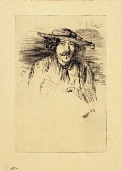 Whistler portréja, 1859 alkotó: James Abbott McNeill Whistler