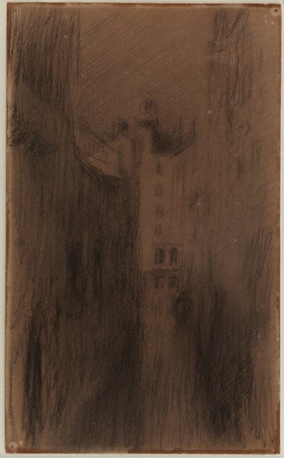 Csendes csatorna, 1879-1880. alkotó: James Abbott McNeill Whistler