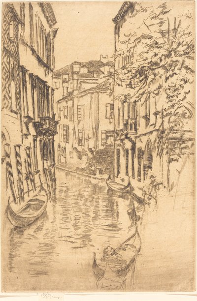 Csendes csatorna, 1880. alkotó: James Abbott McNeill Whistler