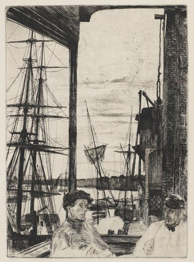 Rotherhithe alkotó: James Abbott McNeill Whistler