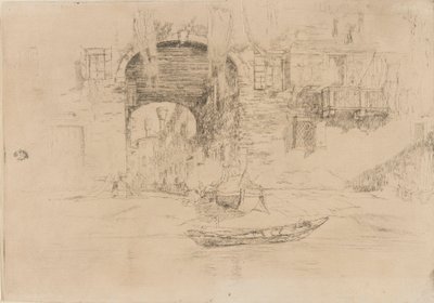 San Biagio, 1879-1880. alkotó: James Abbott McNeill Whistler