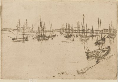 Szent György, 1879-1880. alkotó: James Abbott McNeill Whistler