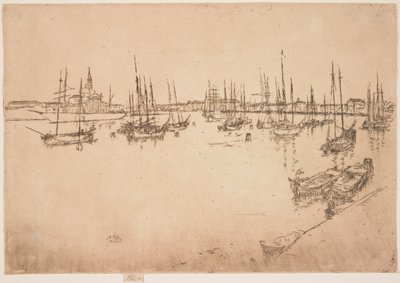 San Giorgio a Második velencei sorozatból alkotó: James Abbott McNeill Whistler