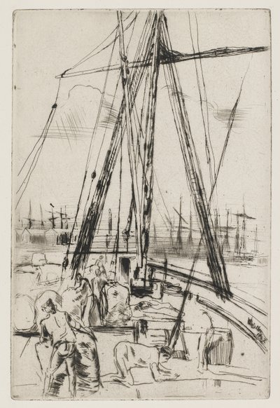 Szállítás Liverpoolban alkotó: James Abbott McNeill Whistler