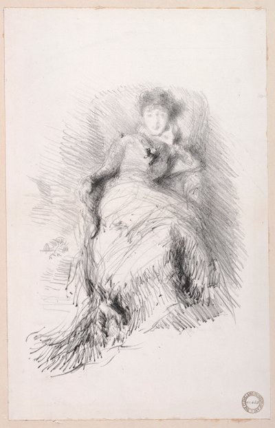 Tanulmány, 1878. alkotó: James Abbott McNeill Whistler