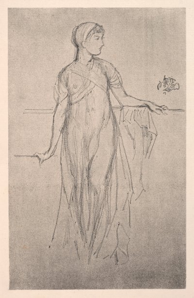 Tanulmány, 1879. alkotó: James Abbott McNeill Whistler