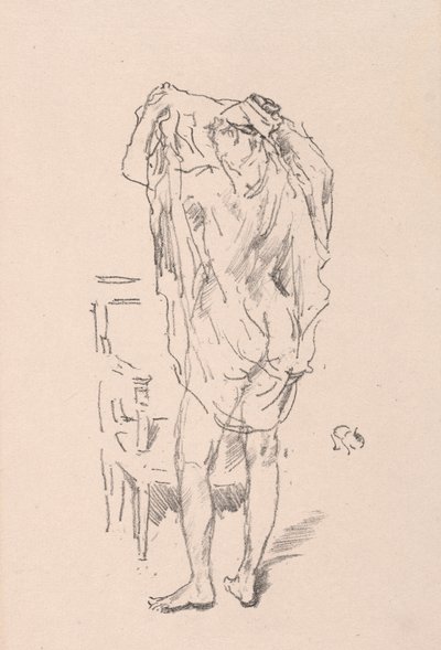 Tanulmány, 1895. alkotó: James Abbott McNeill Whistler