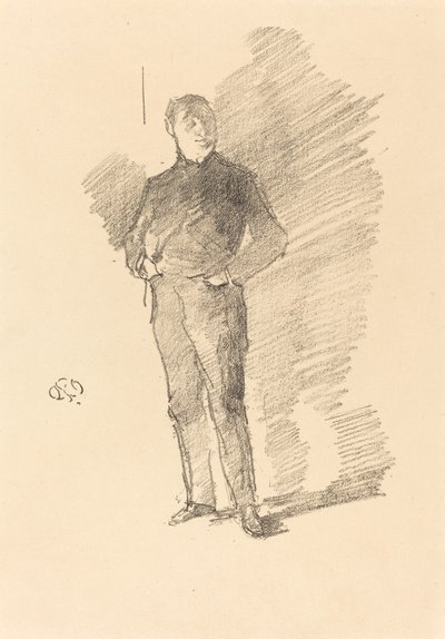 2. számú tanulmány: Mr. Thomas Way, 1896. alkotó: James Abbott McNeill Whistler