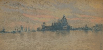 Naplemente: Velence, c1880 1903-1904 alkotó: James Abbott McNeill Whistler