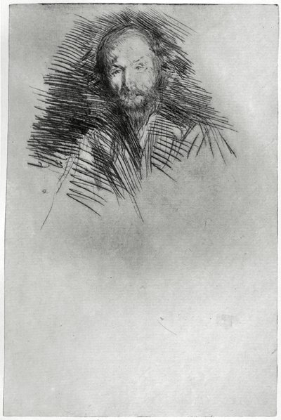 Swinburne, 19. század, 1904. alkotó: James Abbott McNeill Whistler